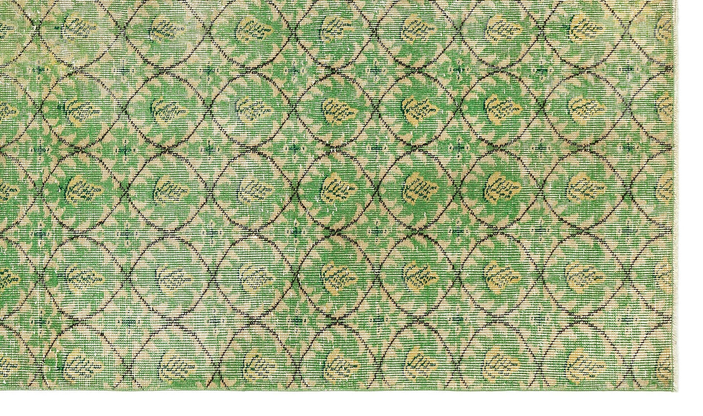 Cretail - Vintage Floral Rug - 4'11 X 8'6