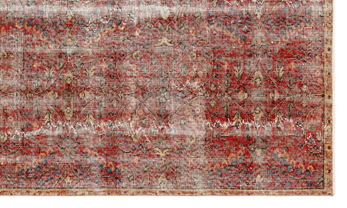 Load image 1 in gallery view. Diana - Vintage Distressed Rug - 5'1 X 8'8