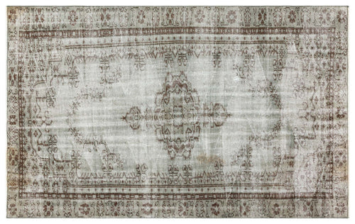Load image 1 in gallery view. Miapusa - Vintage Distressed Rug - 5'7 X 8'10
