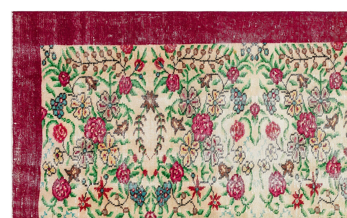 Notisa - Vintage Distressed Rug - 5'9 X 9'2