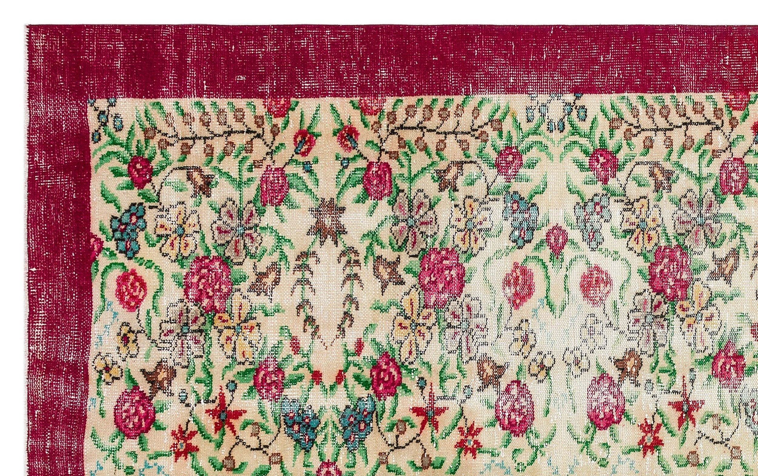 Notisa - Vintage Distressed Rug - 5'9 X 9'2