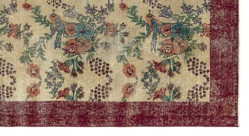 Load image 1 in gallery view. Biala - Vintage Distressed Rug - 4'4 X 8'1