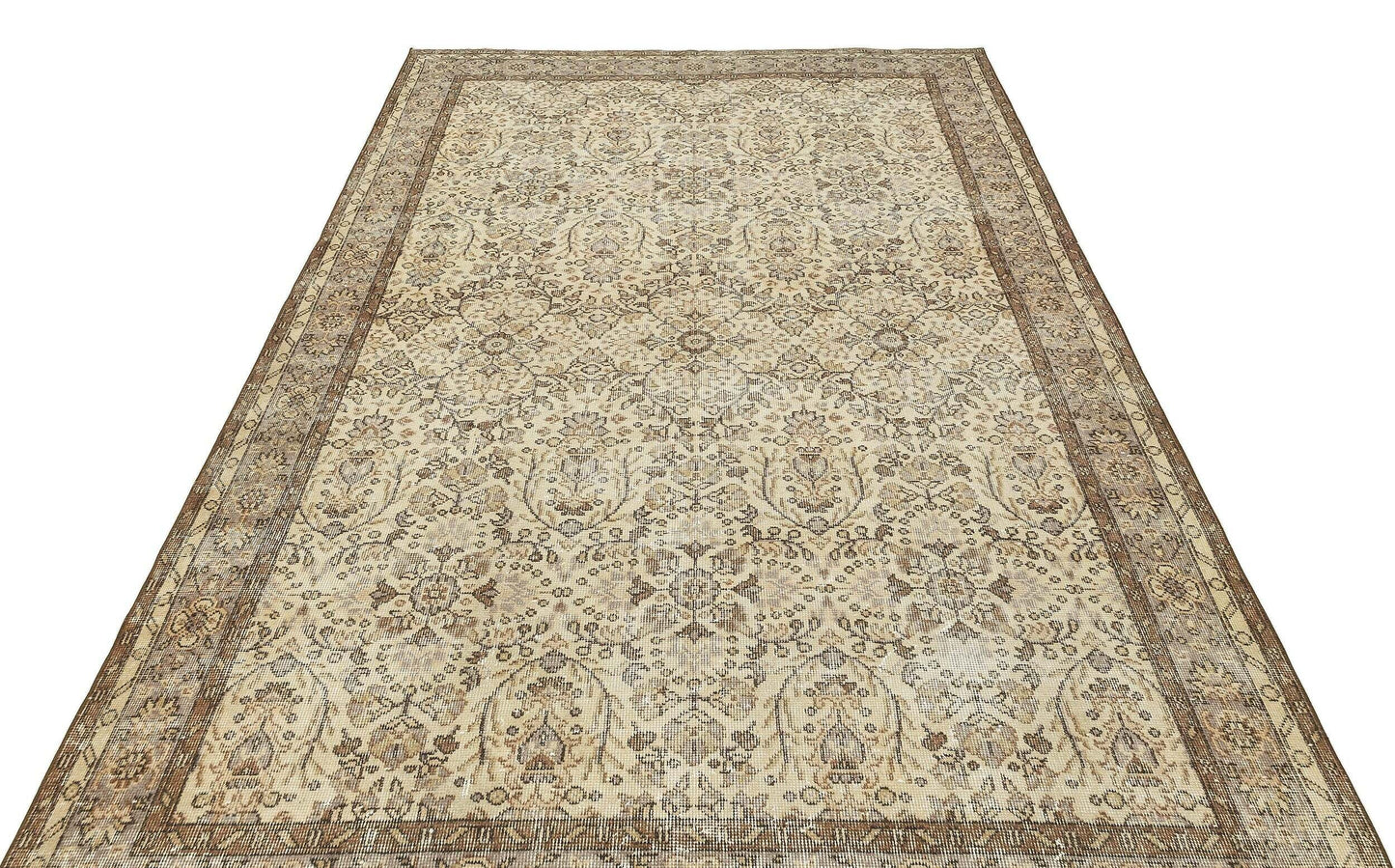 Tivior - Vintage Distressed Rug - 6'1 X 9'9