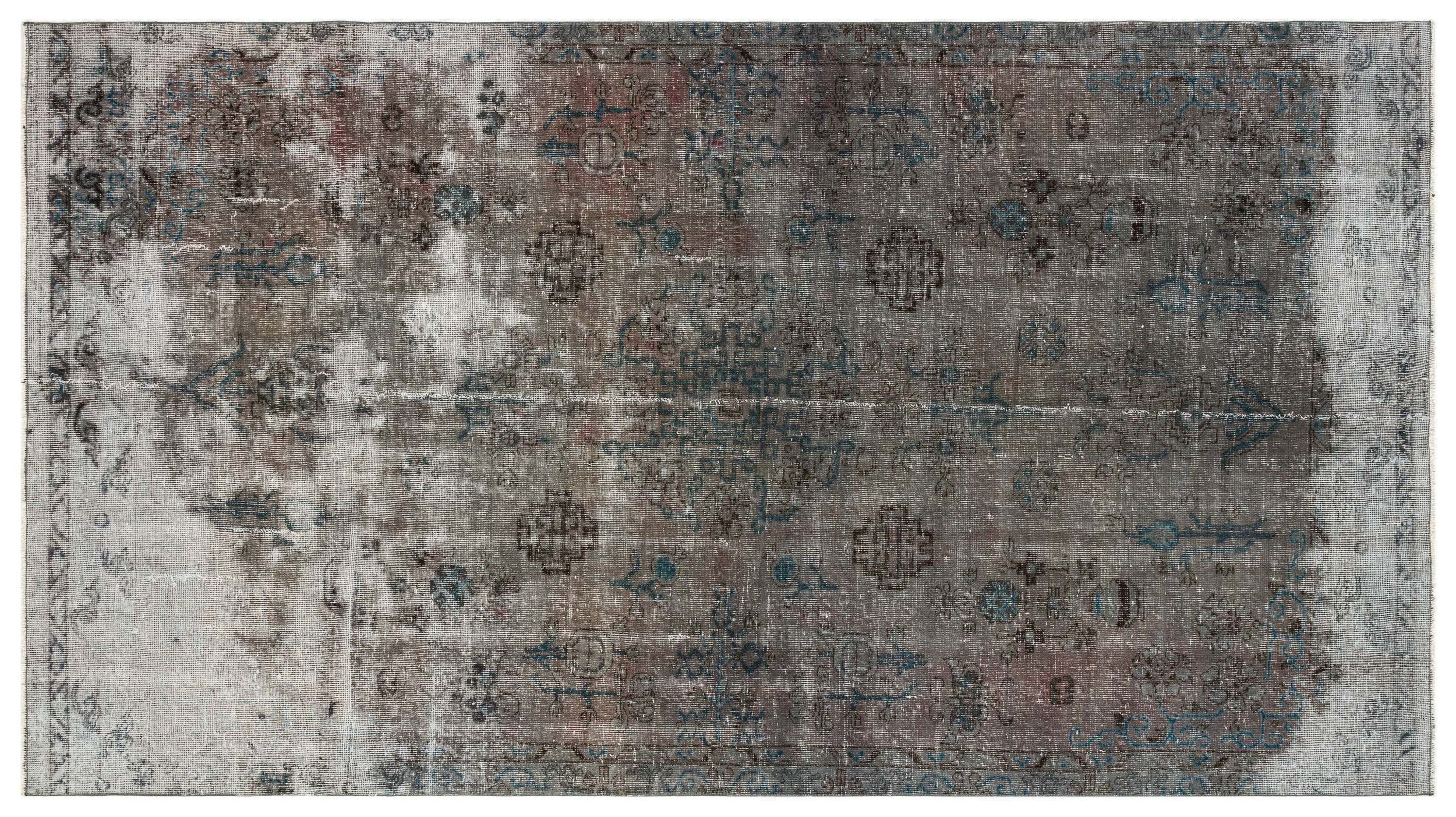 Praivula - Vintage Distressed Rug - 5'5 X 9'9