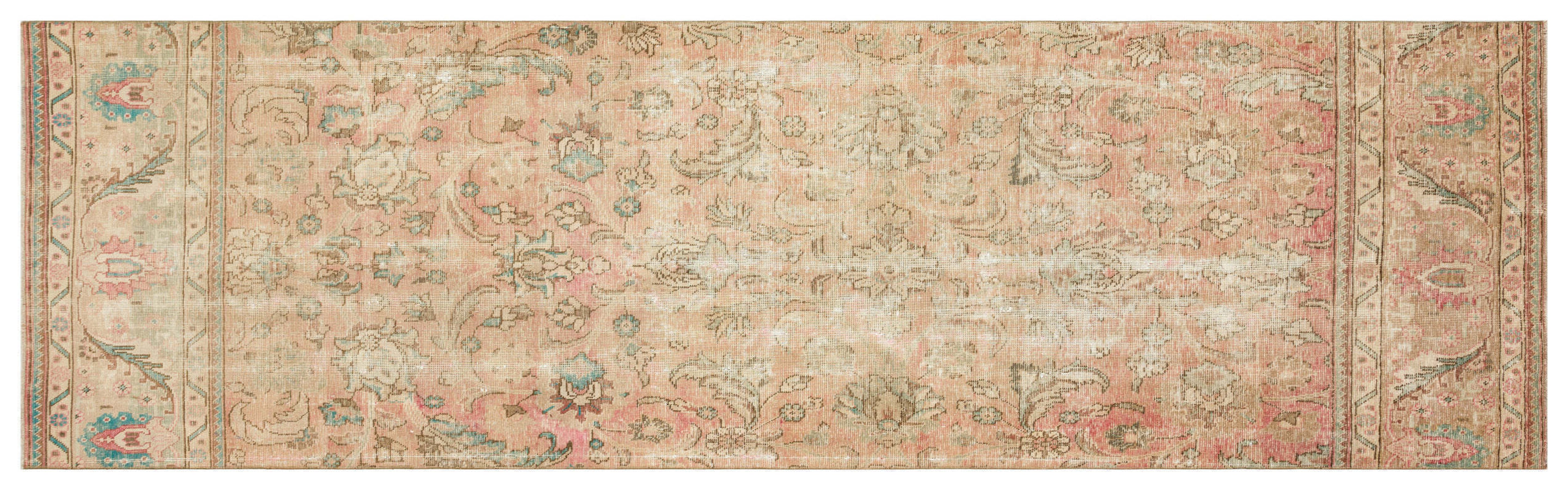 Zilear - Vintage Floral Rug - 3'10 X 12'10