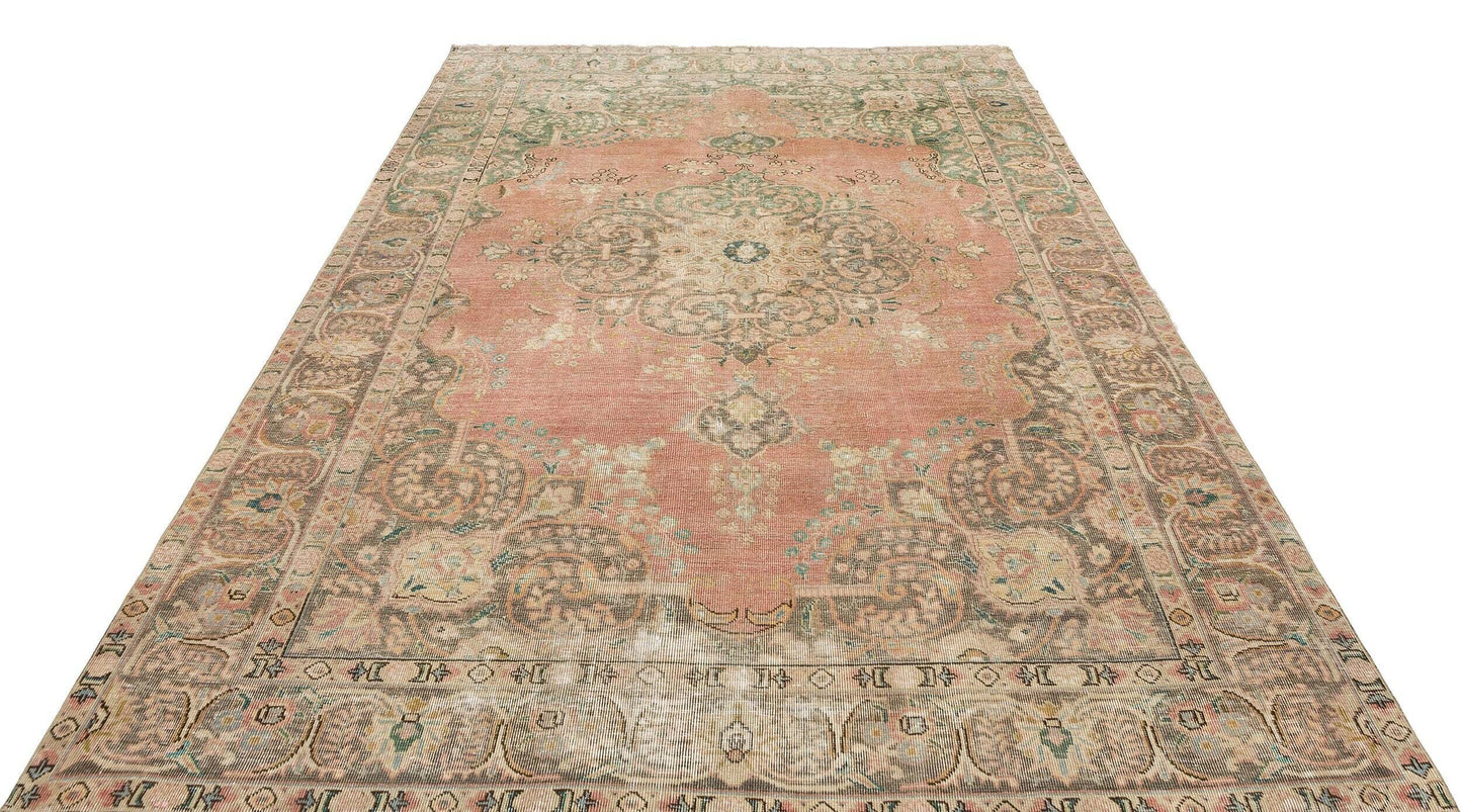 Huvela - Vintage Medallion Rug - 6'2 X 9'5