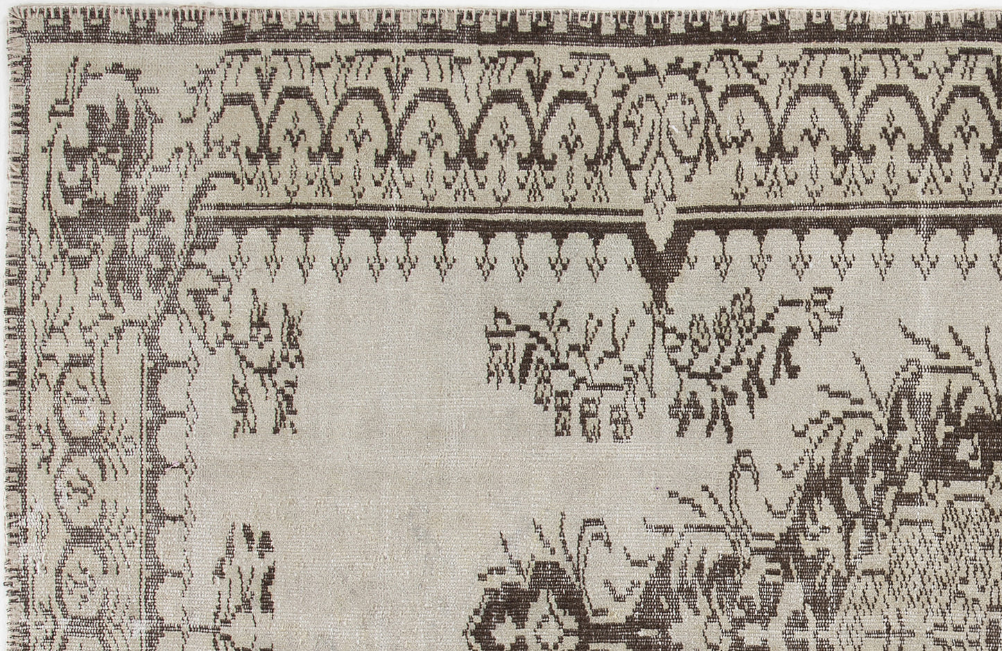 Piohova - Vintage Medallion Rug - 5'1 X 8'1