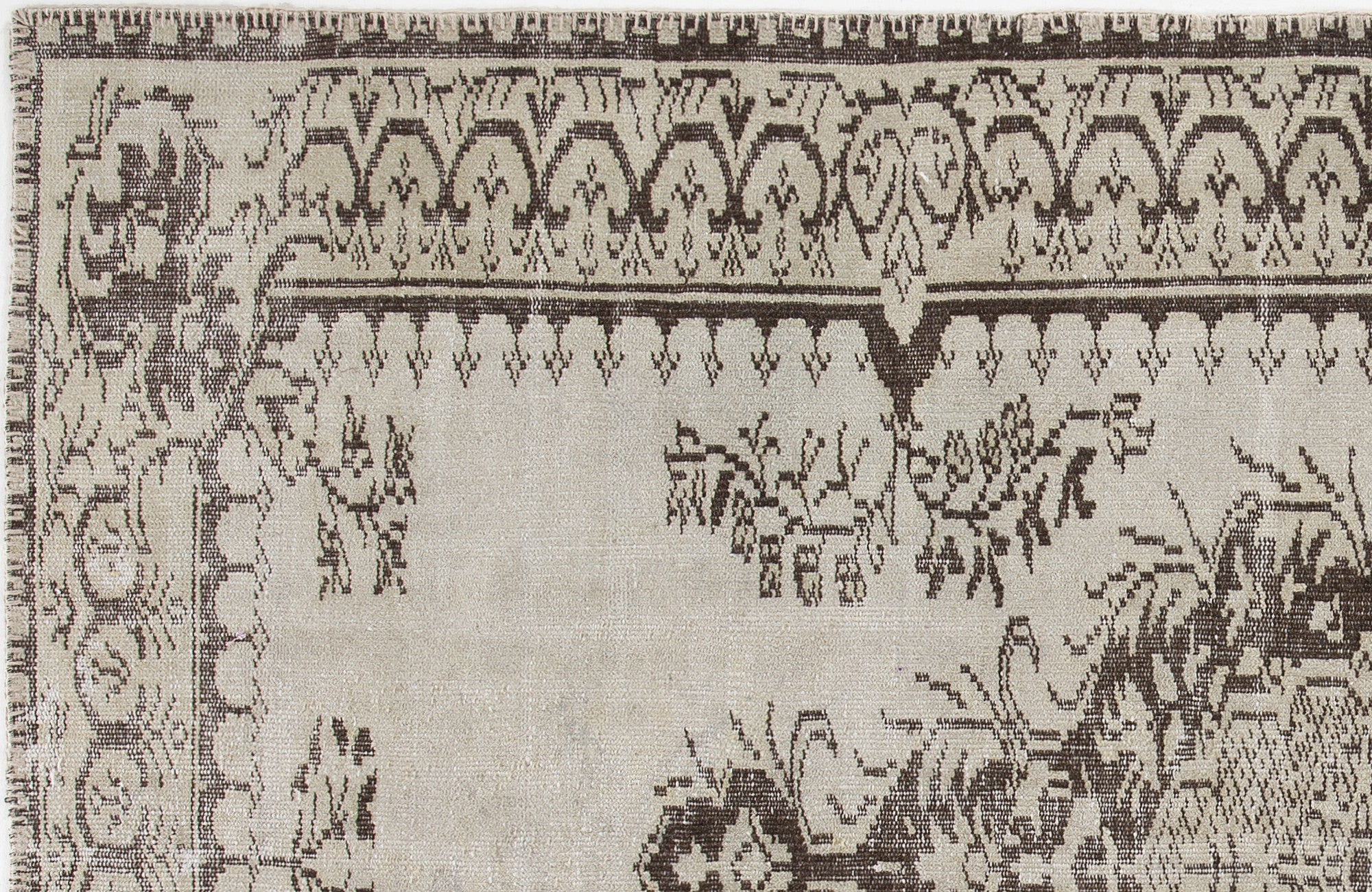 Piohova - Vintage Medallion Rug - 5'1 X 8'1