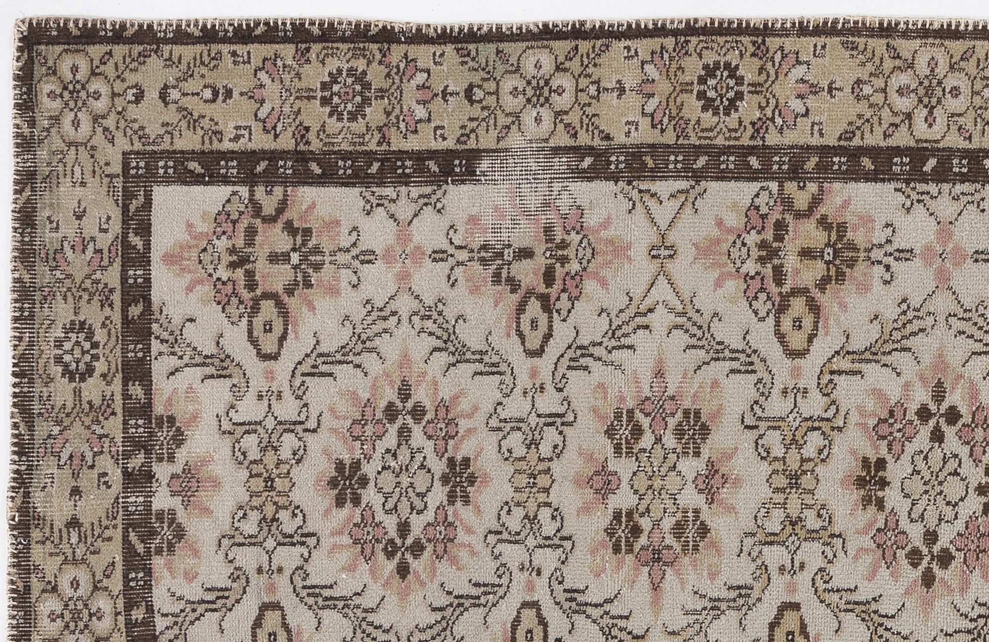 Mitera - Vintage Floral Rug - 5'10 X 8'10
