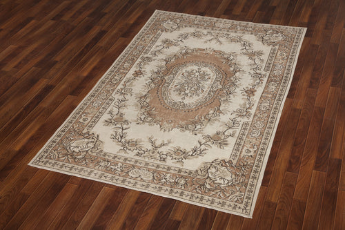 Load image 1 in gallery view. Temada - Vintage Medallion Rug - 6'2 X 9'10