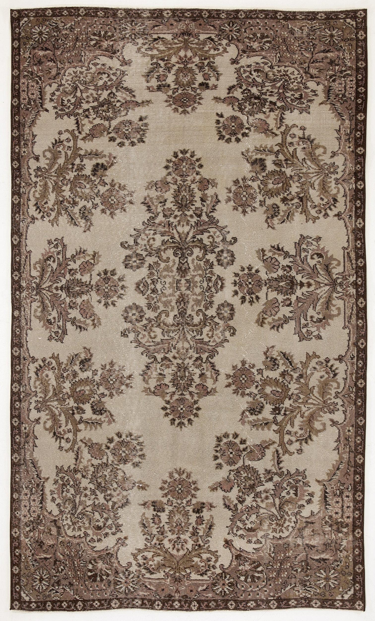 Gibion - Vintage Medallion Rug - 5'4 X 9'0