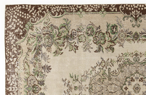 Load image 1 in gallery view. Temaos - Vintage Medallion Rug - 5'5 X 8'9