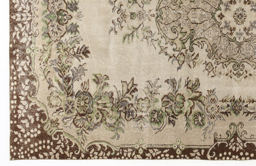 Load image 1 in gallery view. Temaos - Vintage Medallion Rug - 5'5 X 8'9