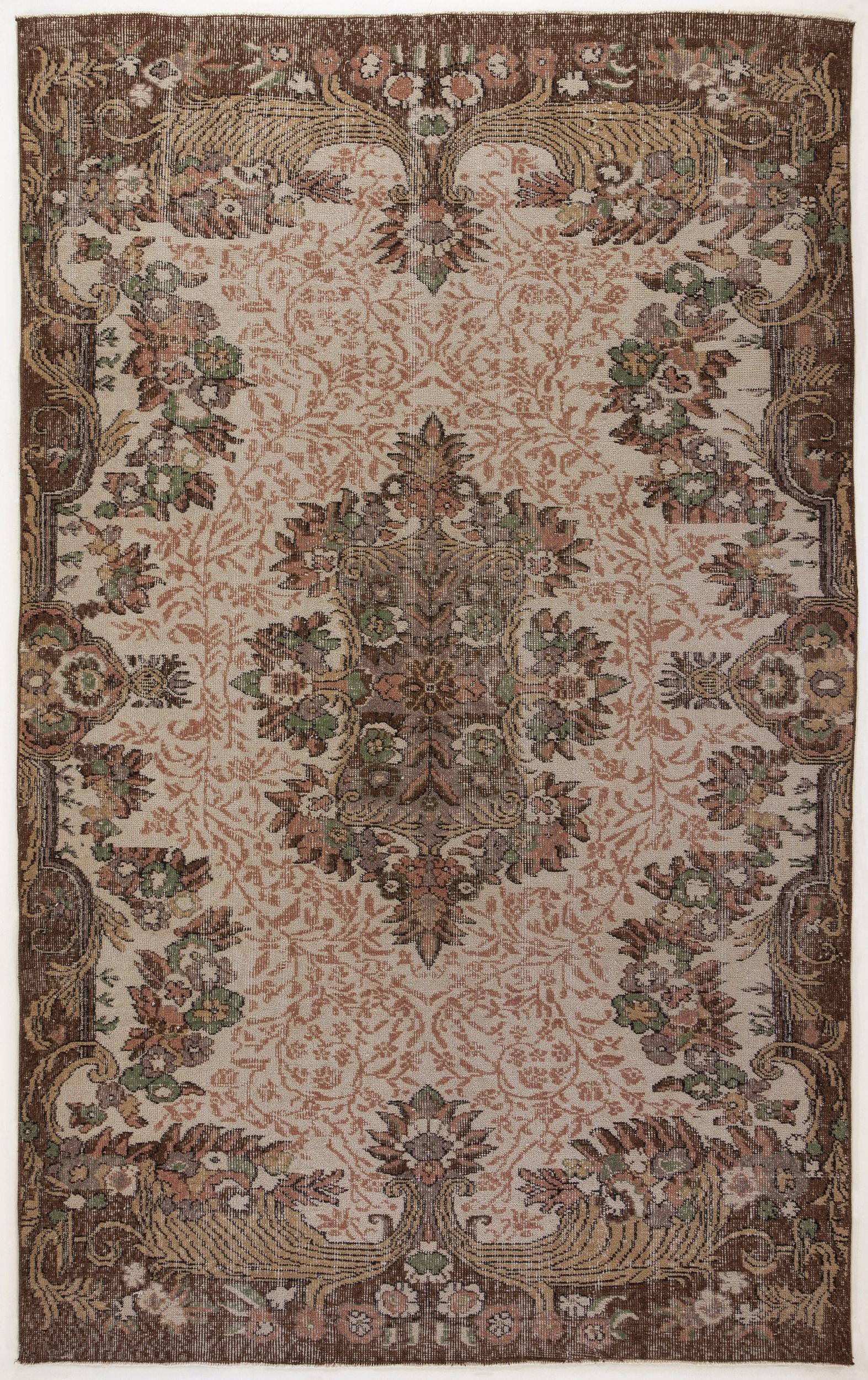 Sitean - Vintage Medallion Rug - 6'0 X 9'8