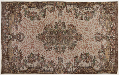 Load image 1 in gallery view. Sitean - Vintage Medallion Rug - 6'0 X 9'8