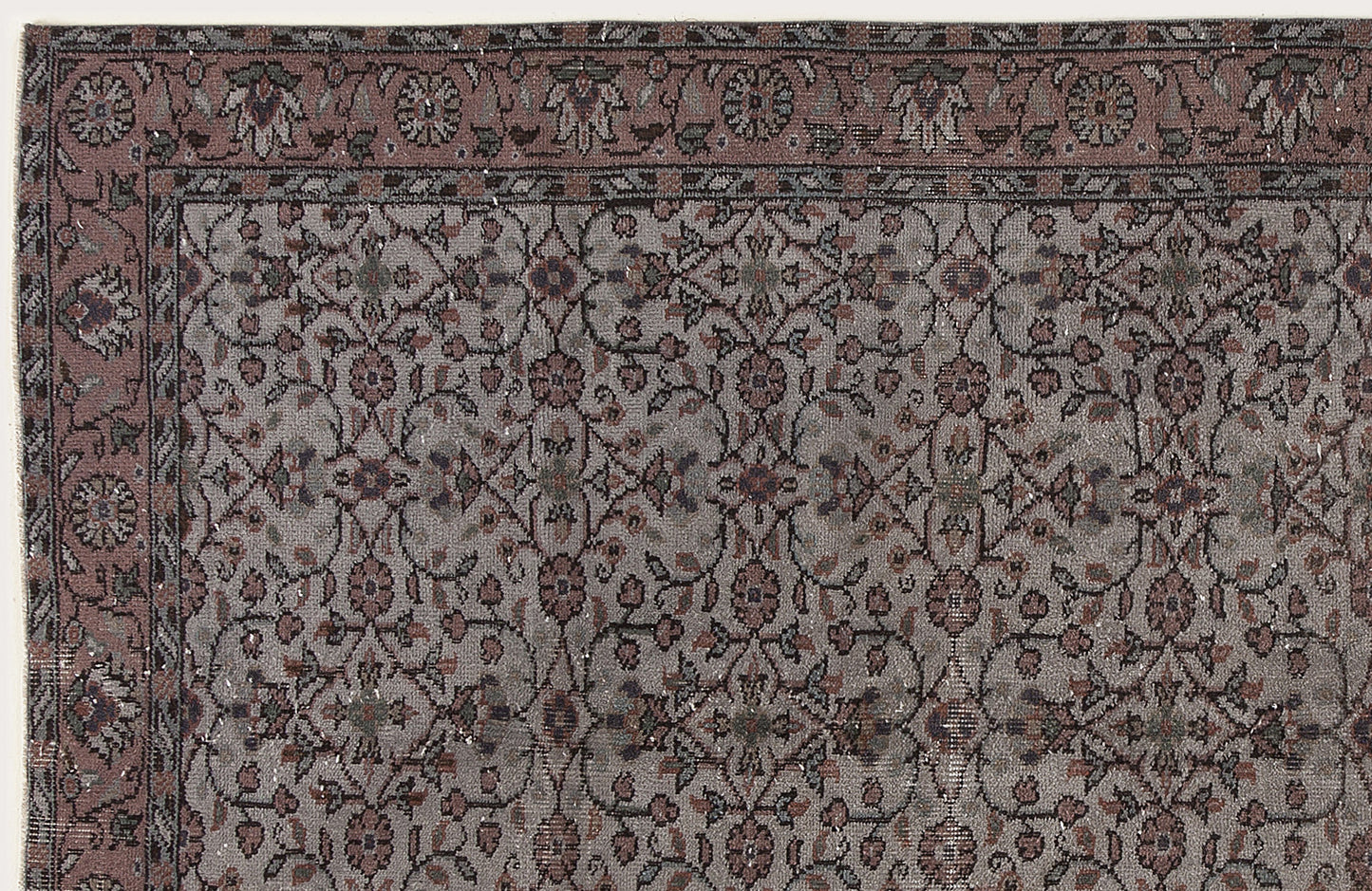 Baesala - Vintage Floral Rug - 5'1 X 8'6
