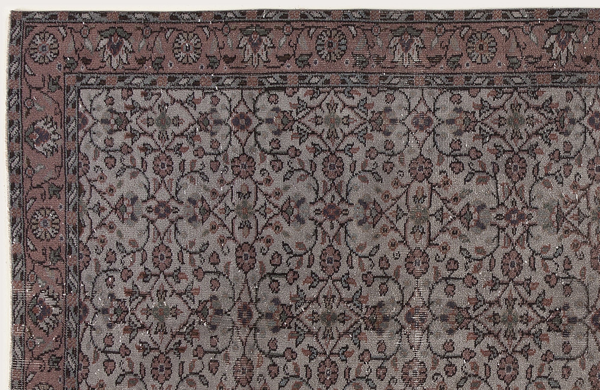 Baesala - Vintage Floral Rug - 5'1 X 8'6