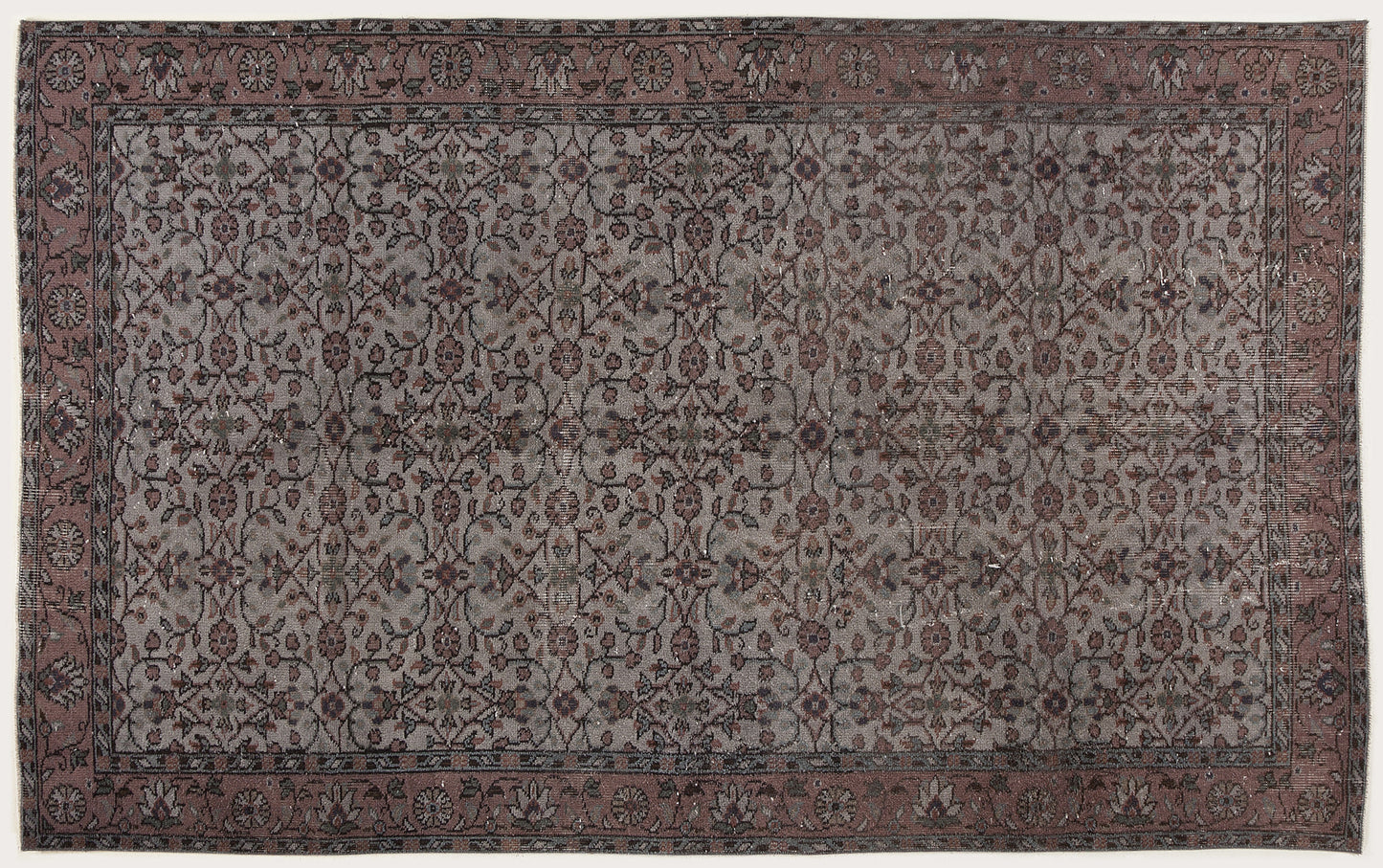 Baesala - Vintage Floral Rug - 5'1 X 8'6
