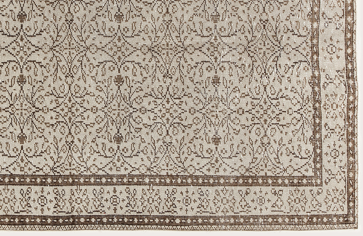 Shuis - Vintage Floral Rug - 4'11 X 9'0