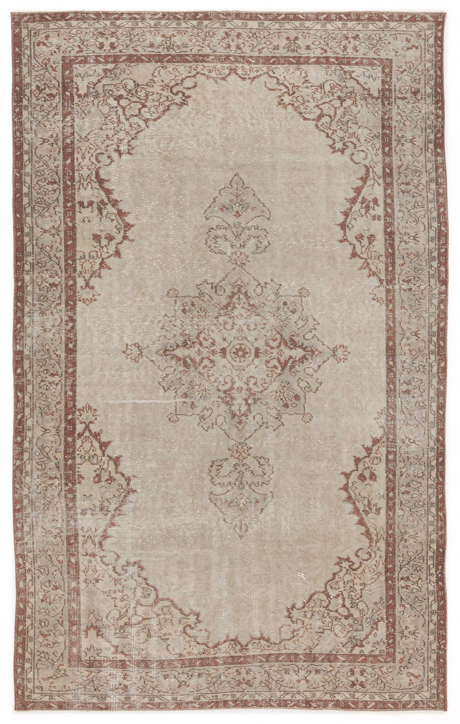 Flara - Vintage Medallion Rug - 5'5 X 8'11