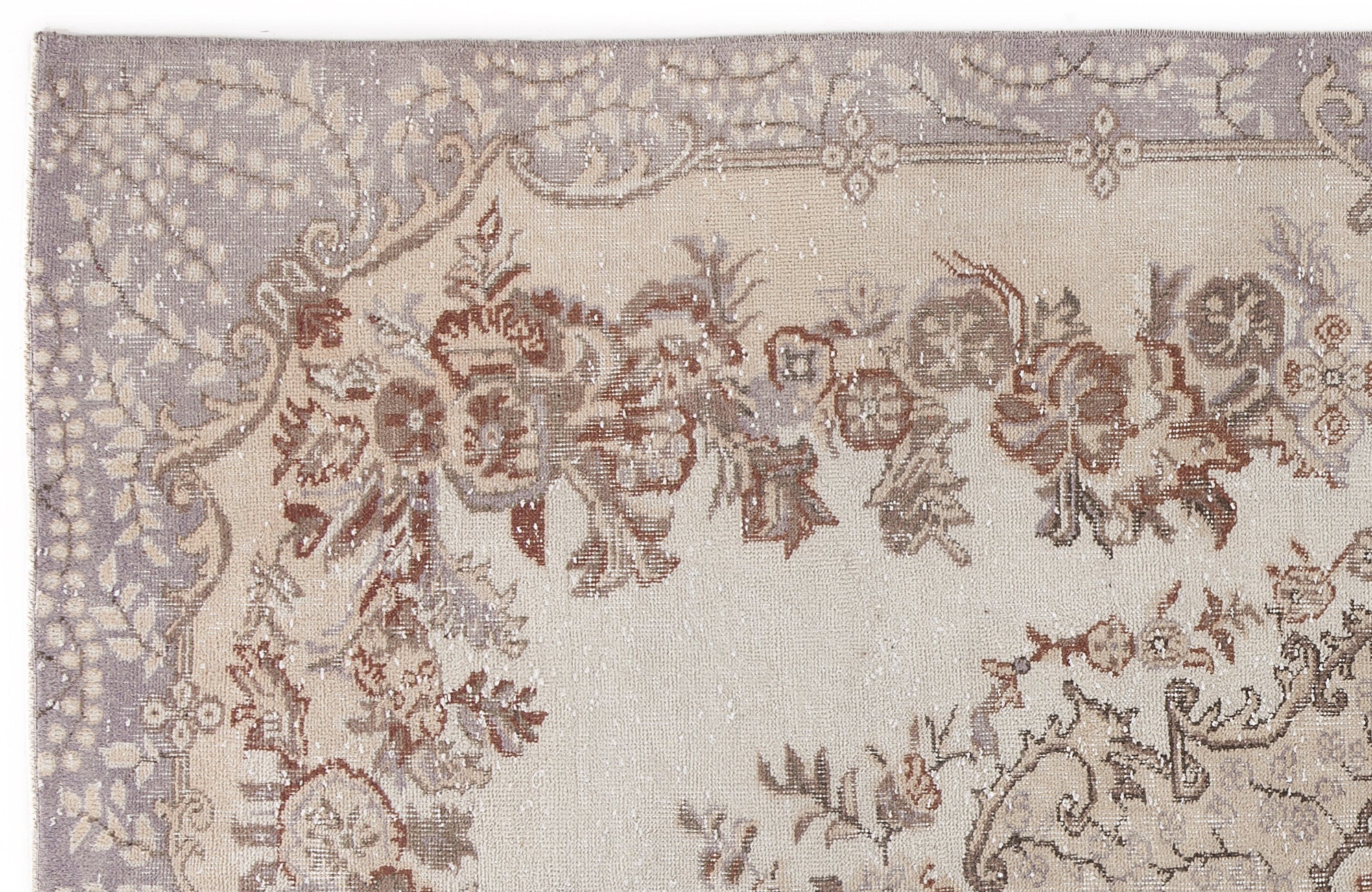 Thoazaor - Vintage Medallion Rug - 5'7 X 9'5