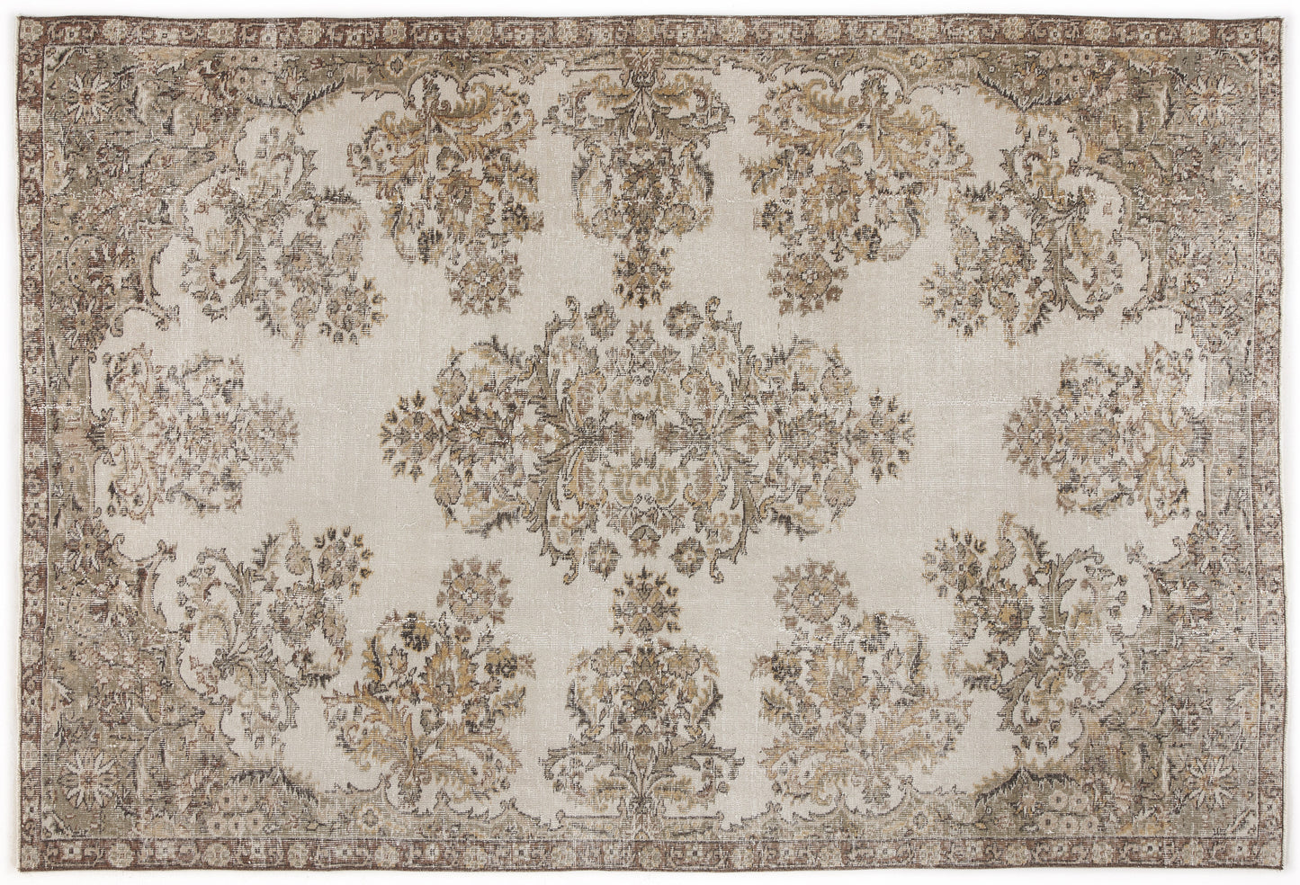 Mubiel - Vintage Medallion Rug - 6'5 X 9'7
