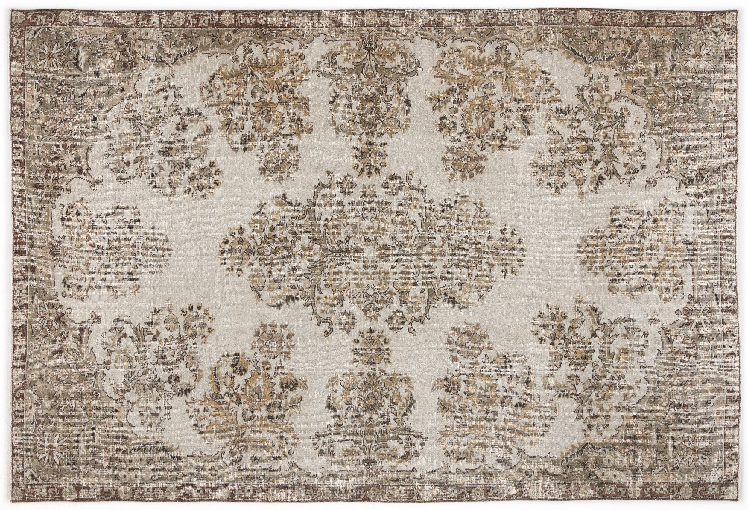 Mubiel - Vintage Medallion Rug - 6'5 X 9'7