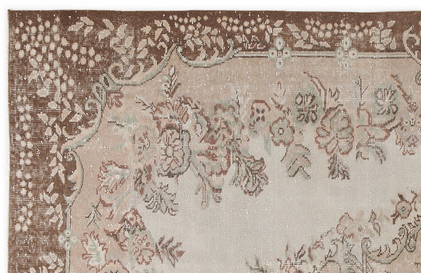 Visuva - Vintage Medallion Rug - 6'2 X 9'5