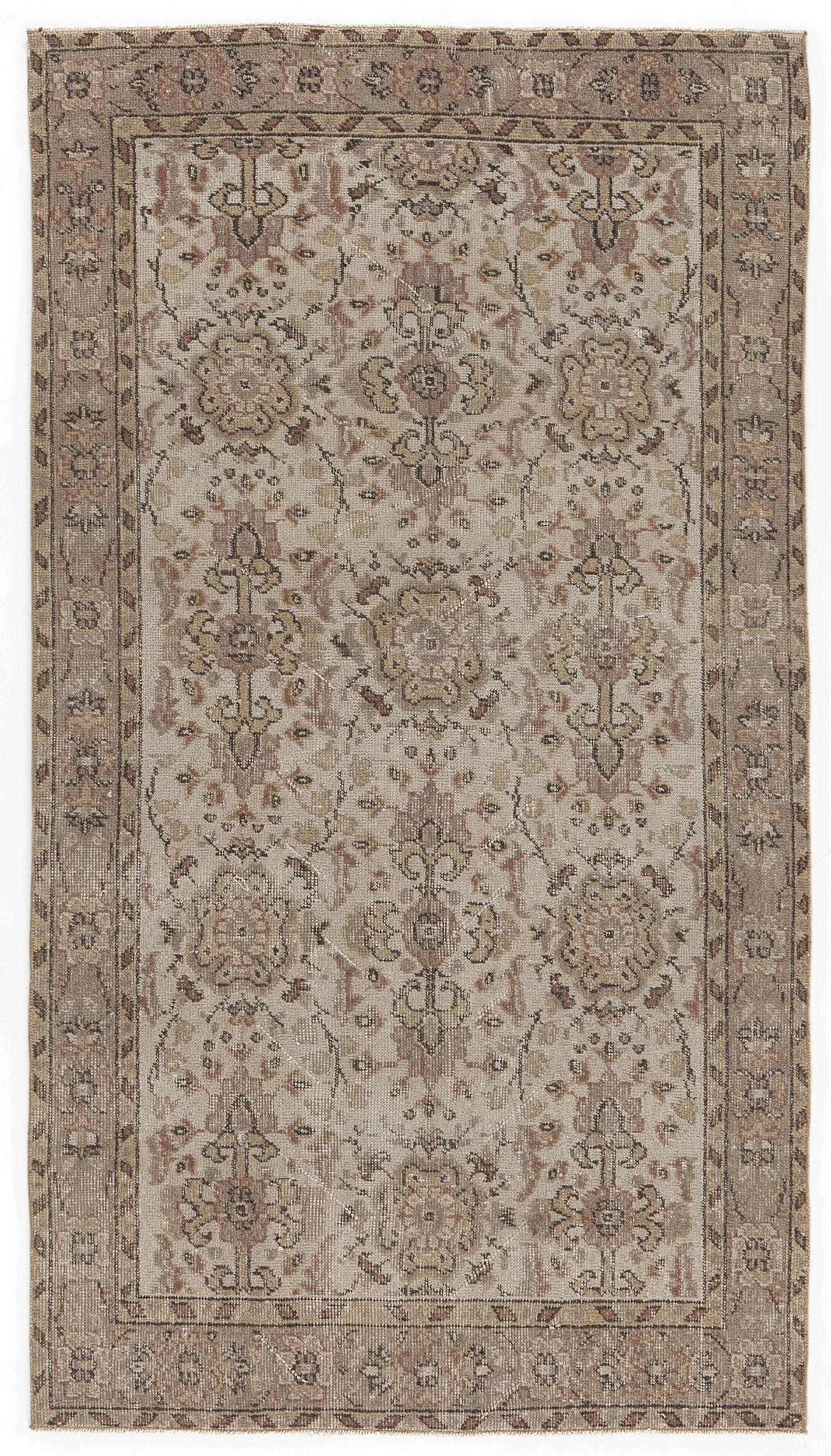 Sevuor - Vintage Floral Rug - 3'8 X 6'8