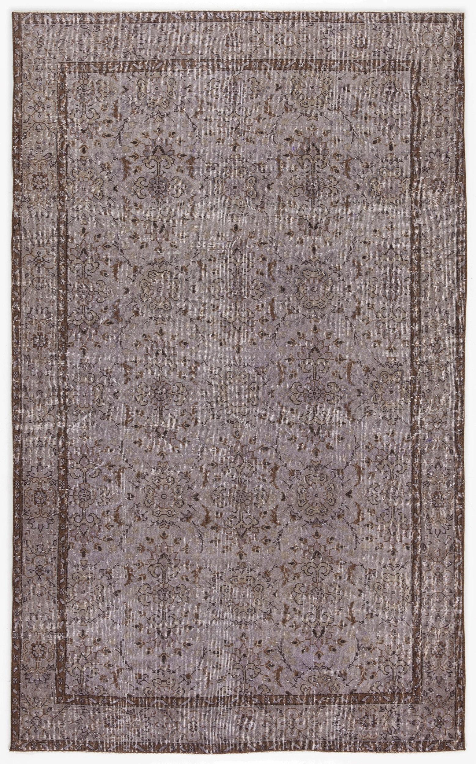 Pozuor - Vintage Floral Rug - 5'8 X 9'5
