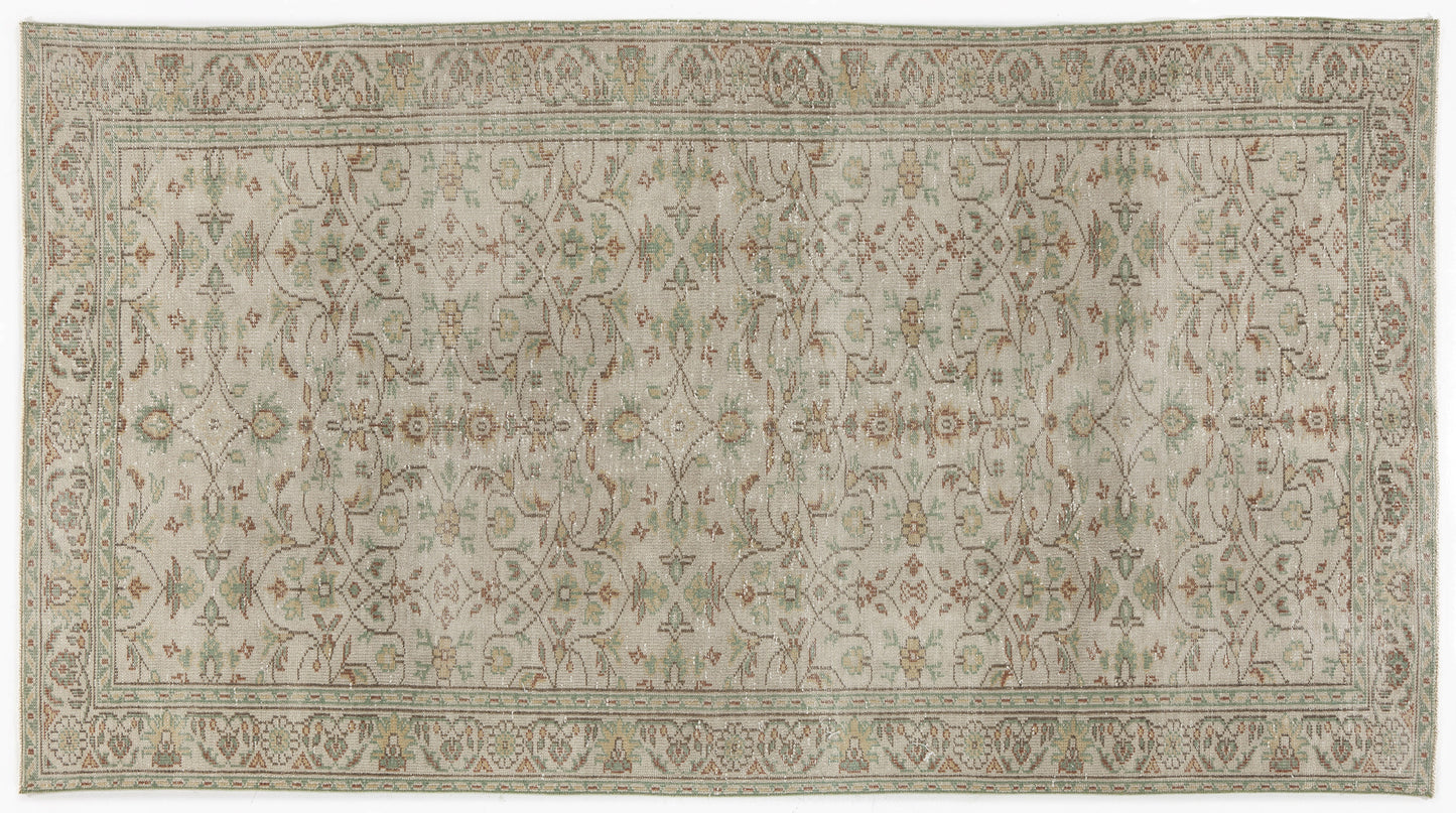 Gahida - Vintage Floral Rug - 5'1 X 9'1