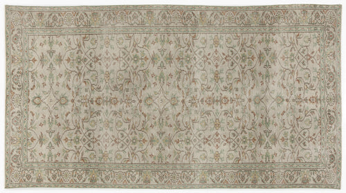 Load image 1 in gallery view. Gahida - Vintage Floral Rug - 5'1 X 9'1
