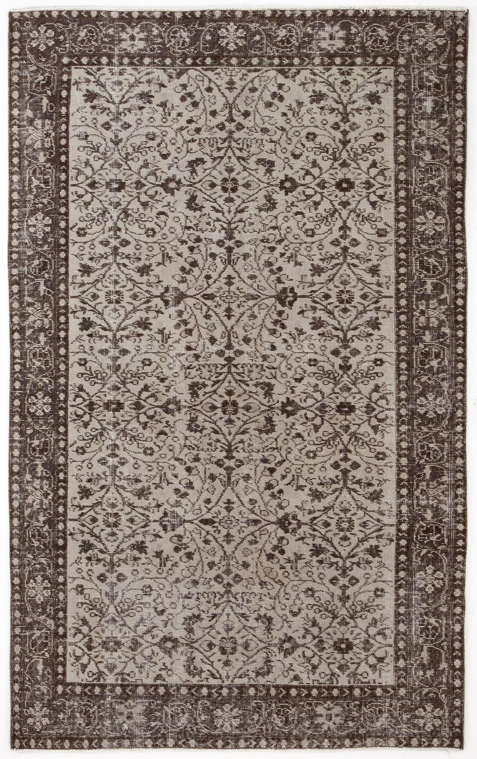 Pranuyn - Vintage Floral Rug - 5'2 X 8'5
