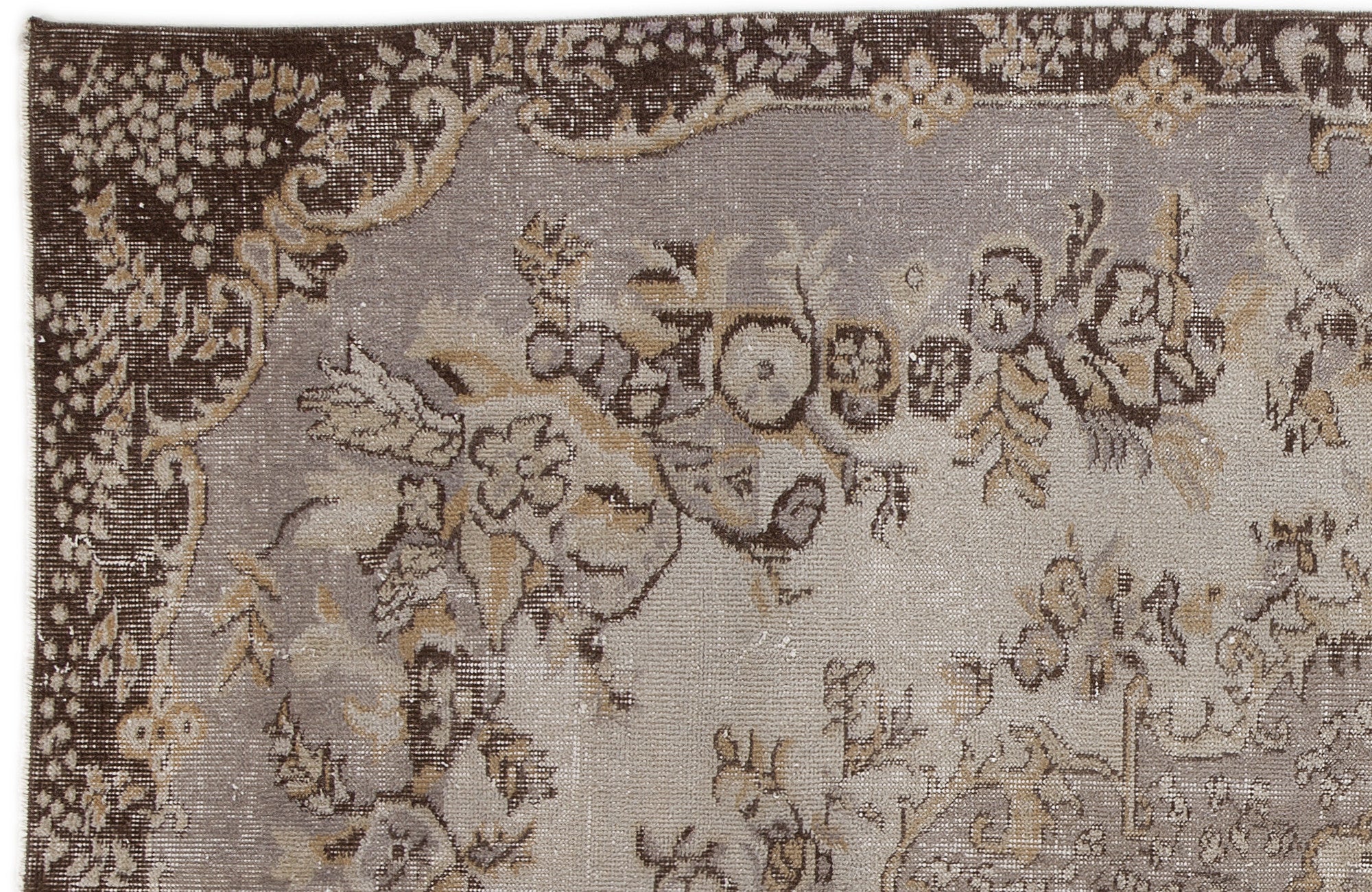 Grigila - Vintage Medallion Rug - 5'4 X 8'6
