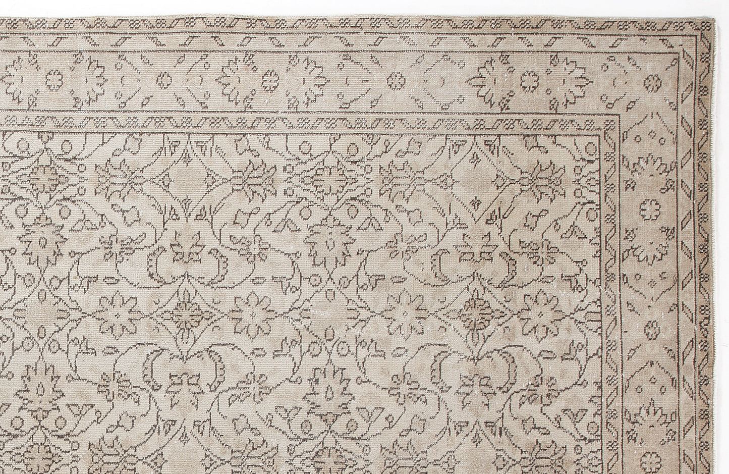 Grihala - Vintage Floral Rug - 6'1 X 9'3
