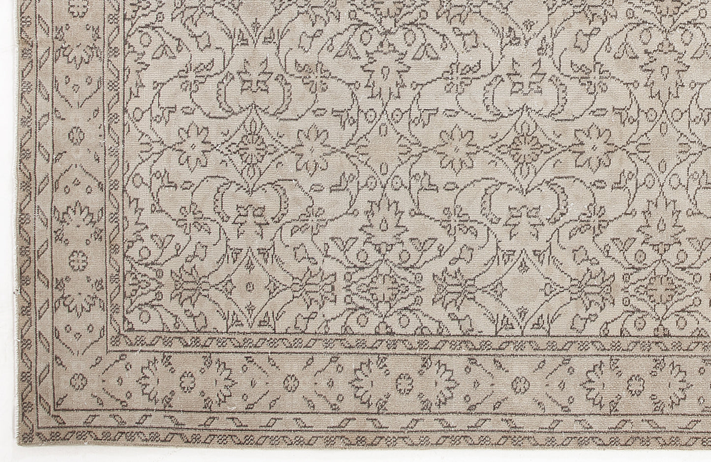 Grihala - Vintage Floral Rug - 6'1 X 9'3