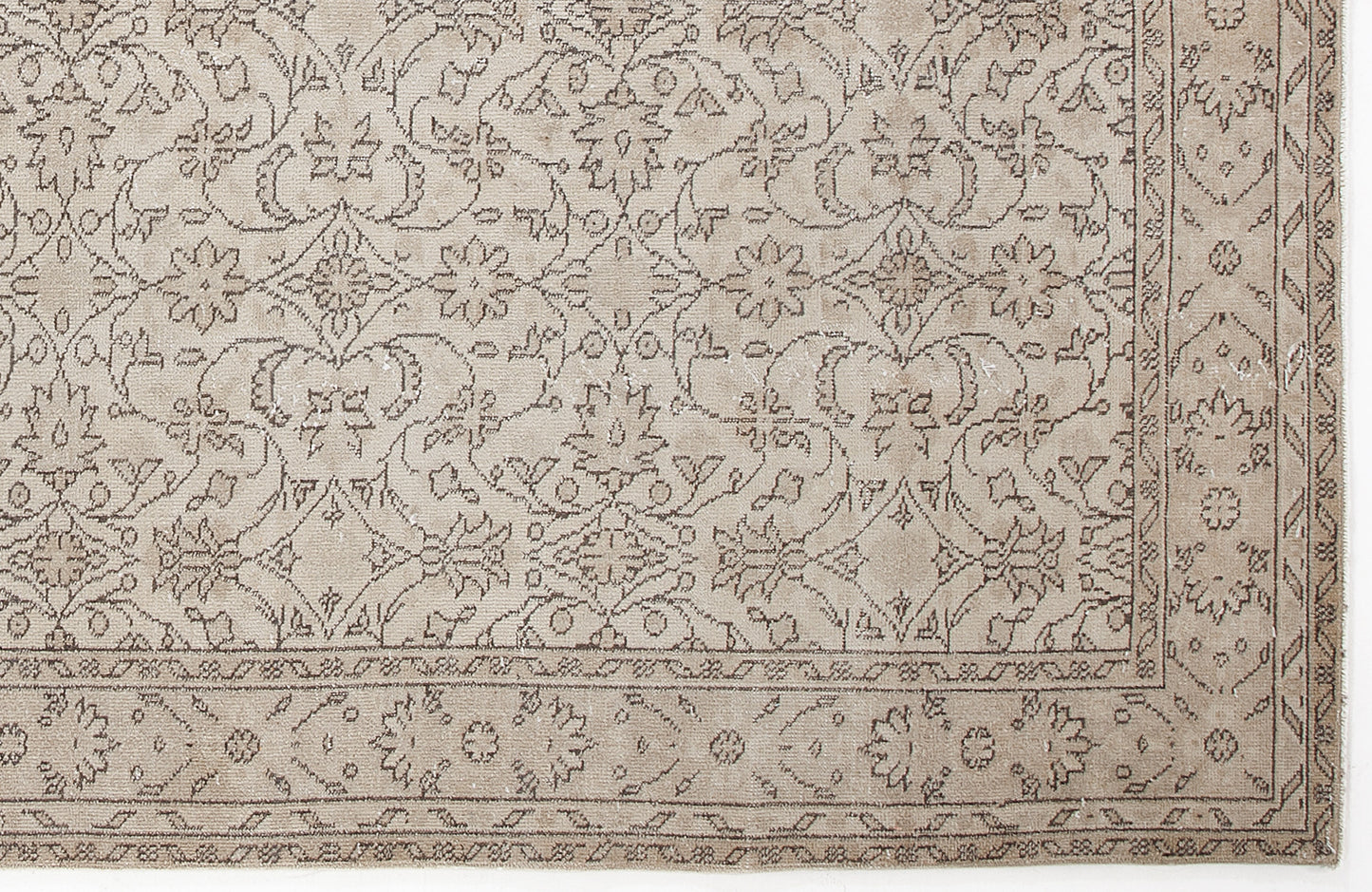 Grihala - Vintage Floral Rug - 6'1 X 9'3