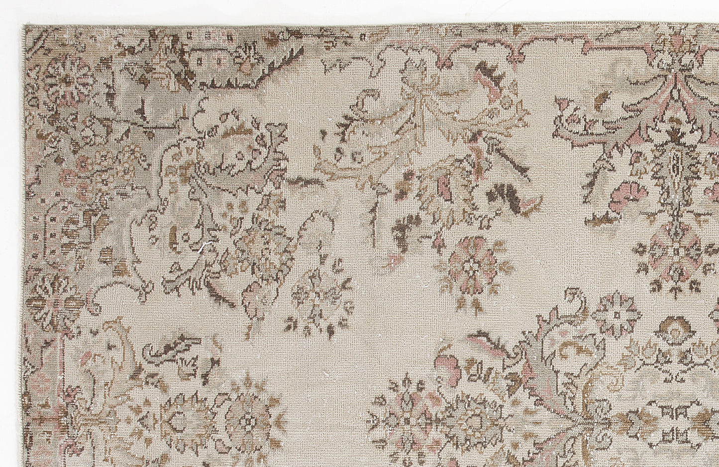 Faduya - Vintage Floral Rug - 6'2 X 9'4