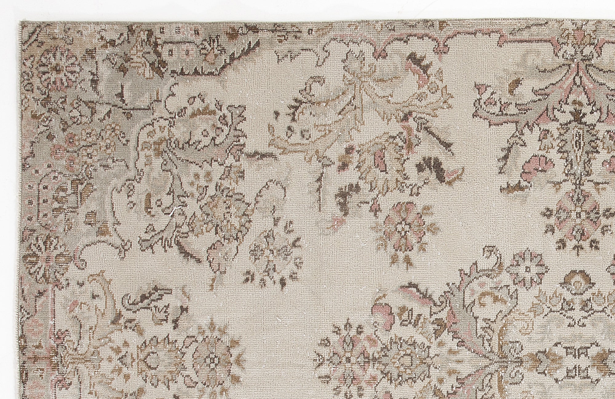 Faduya - Vintage Floral Rug - 6'2 X 9'4