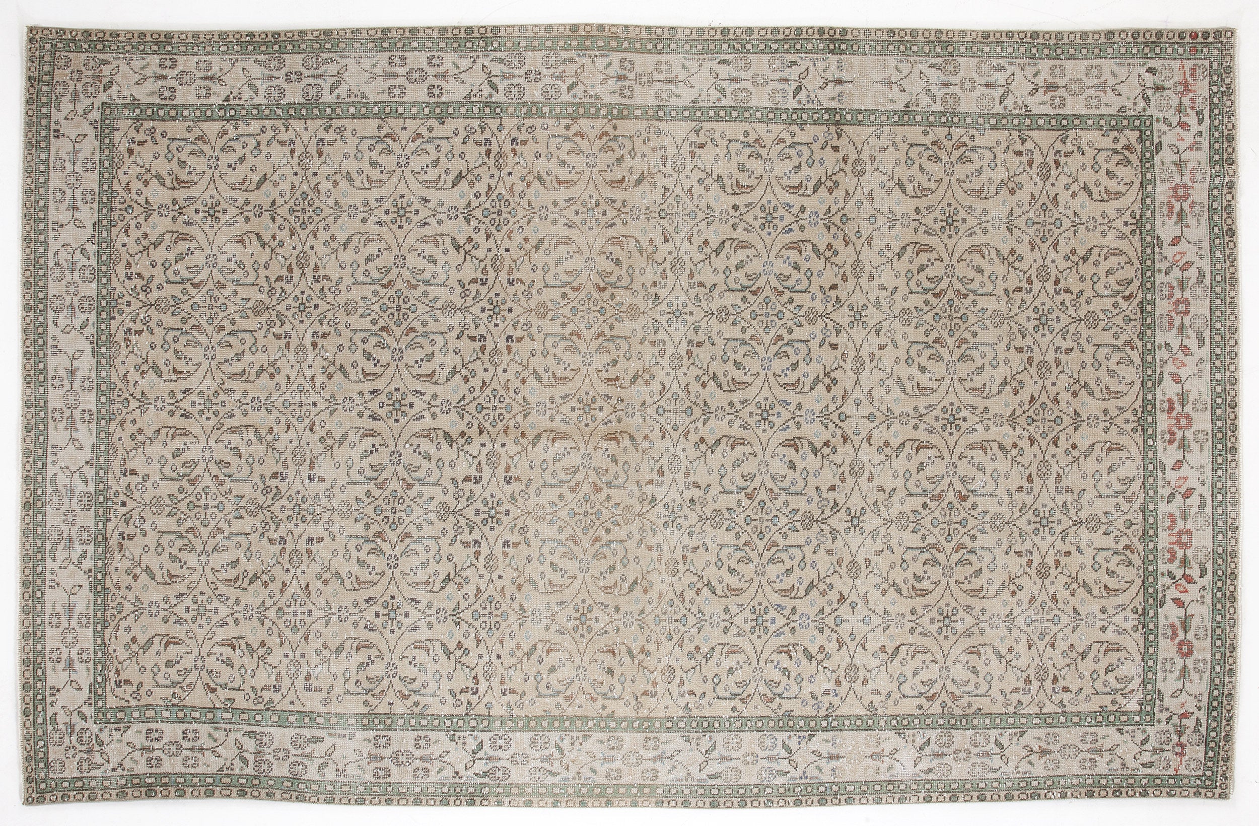 Sletiane - Vintage Floral Rug - 6'0 X 9'10