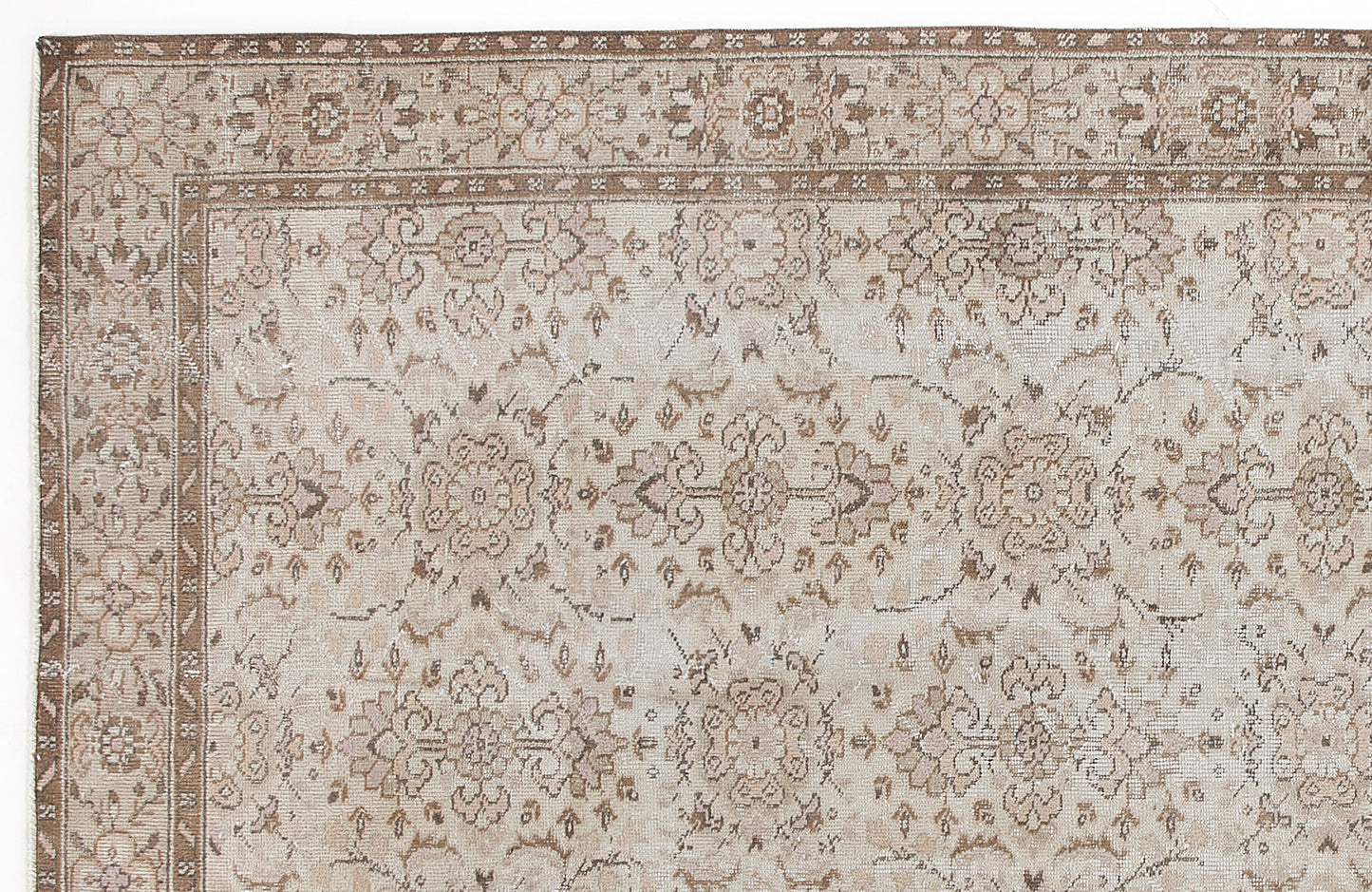 Leura - Vintage Floral Rug - 5'1 X 8'9