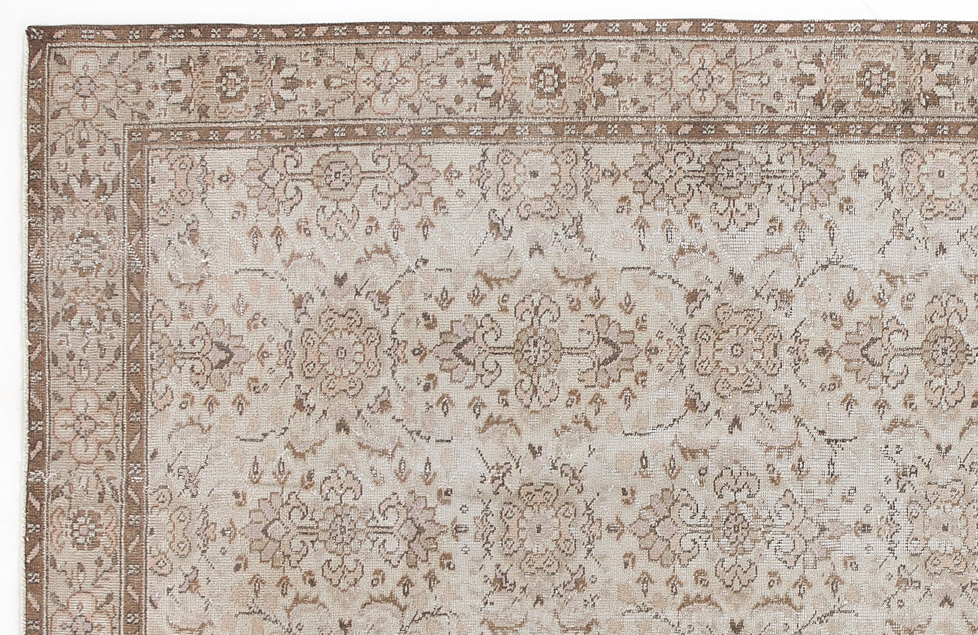 Leura - Vintage Floral Rug - 5'1 X 8'9