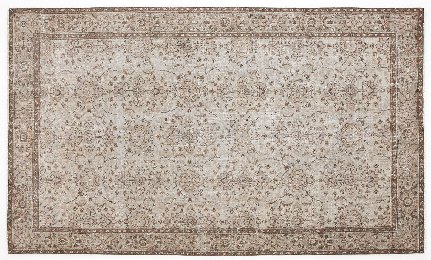 Leura - Vintage Floral Rug - 5'1 X 8'9