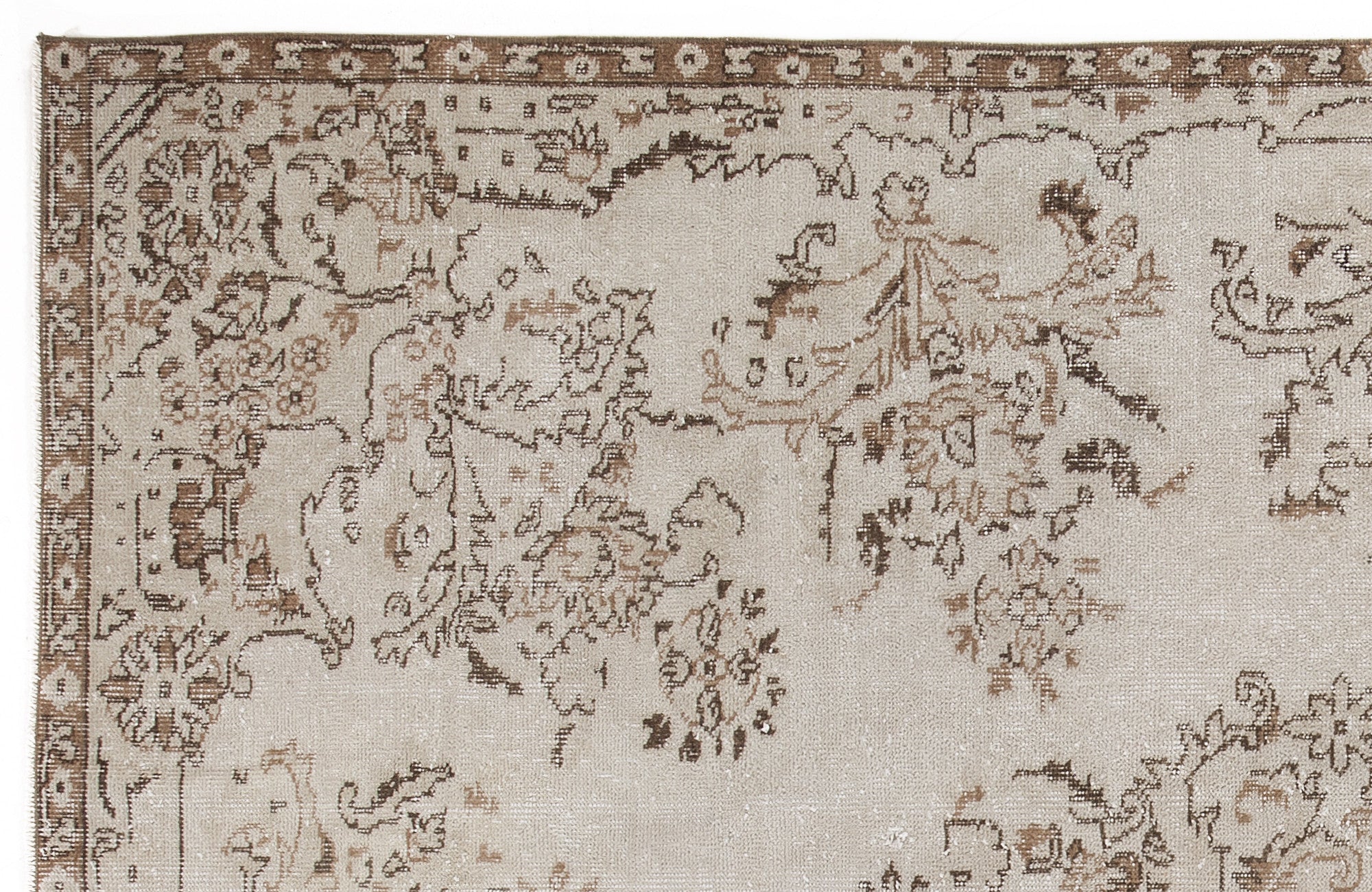 Sokola - Vintage Medallion Rug - 5'9 X 9'5