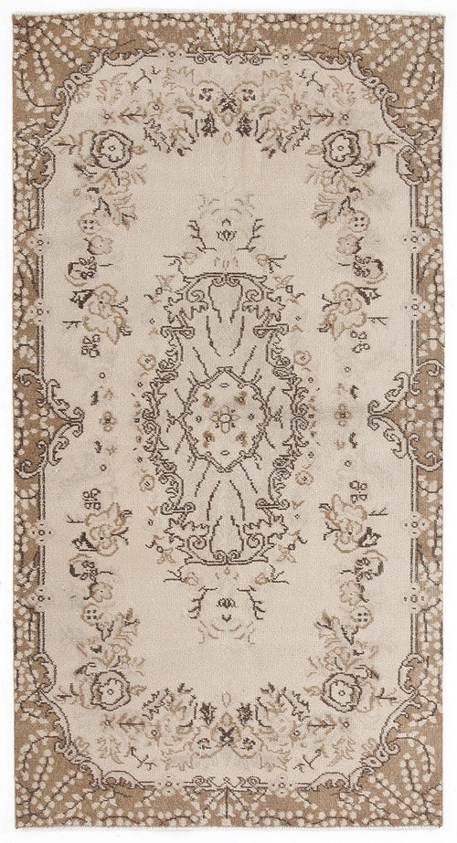 Load image 1 in gallery view. Hairosa - Vintage Medallion Rug - 3'8 X 7'1