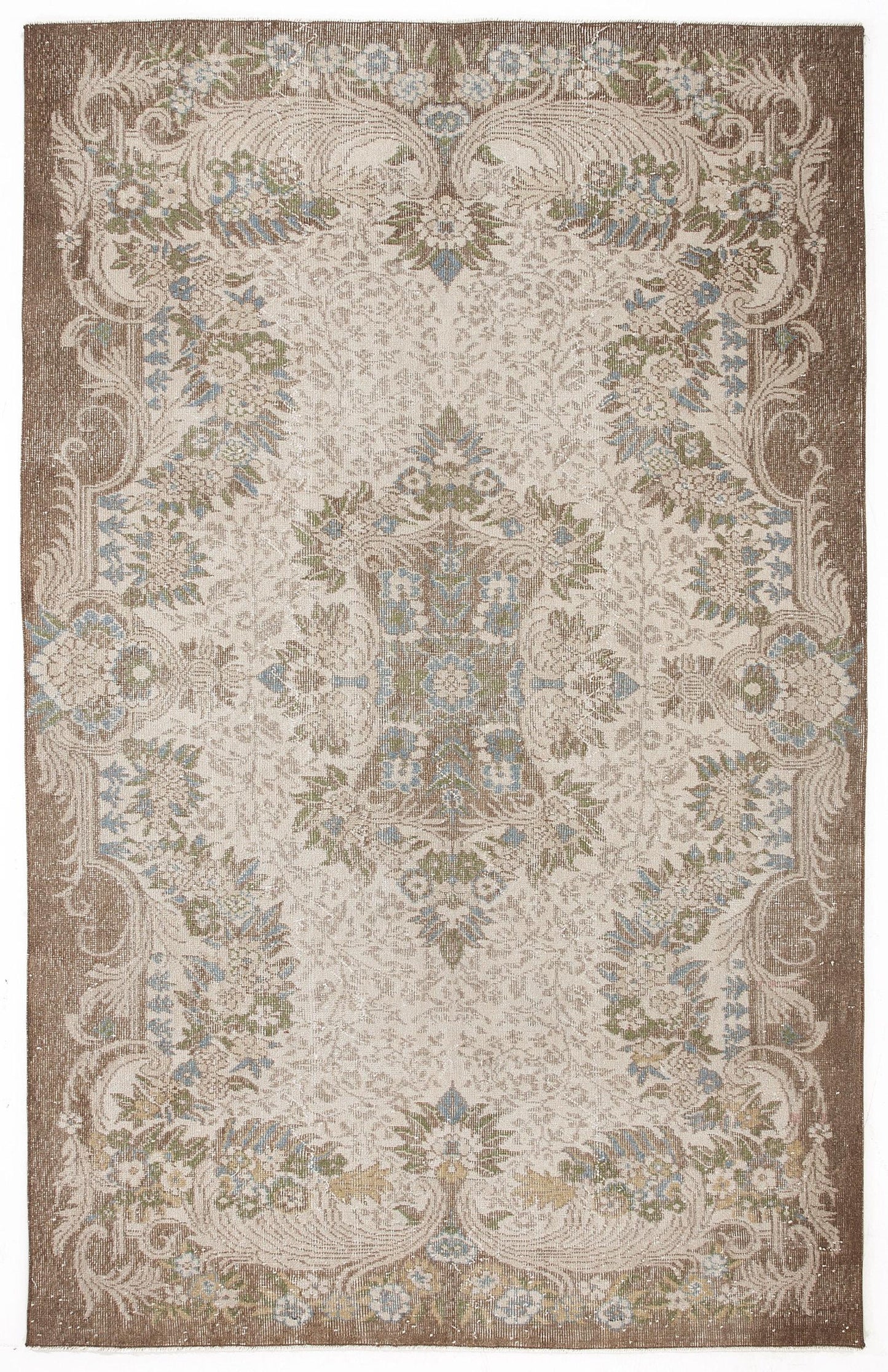 Saileel - Vintage Medallion Rug - 5'11 X 9'4