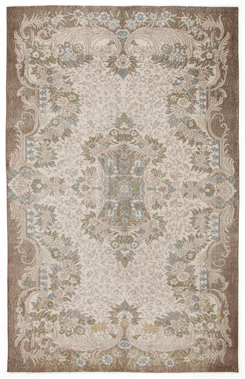 Load image 1 in gallery view. Saileel - Vintage Medallion Rug - 5'11 X 9'4