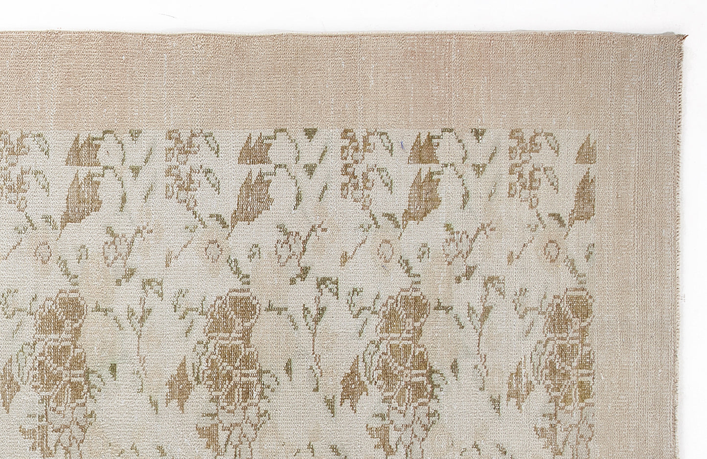 Bumeix - Vintage Floral Rug - 6'2 X 10'4