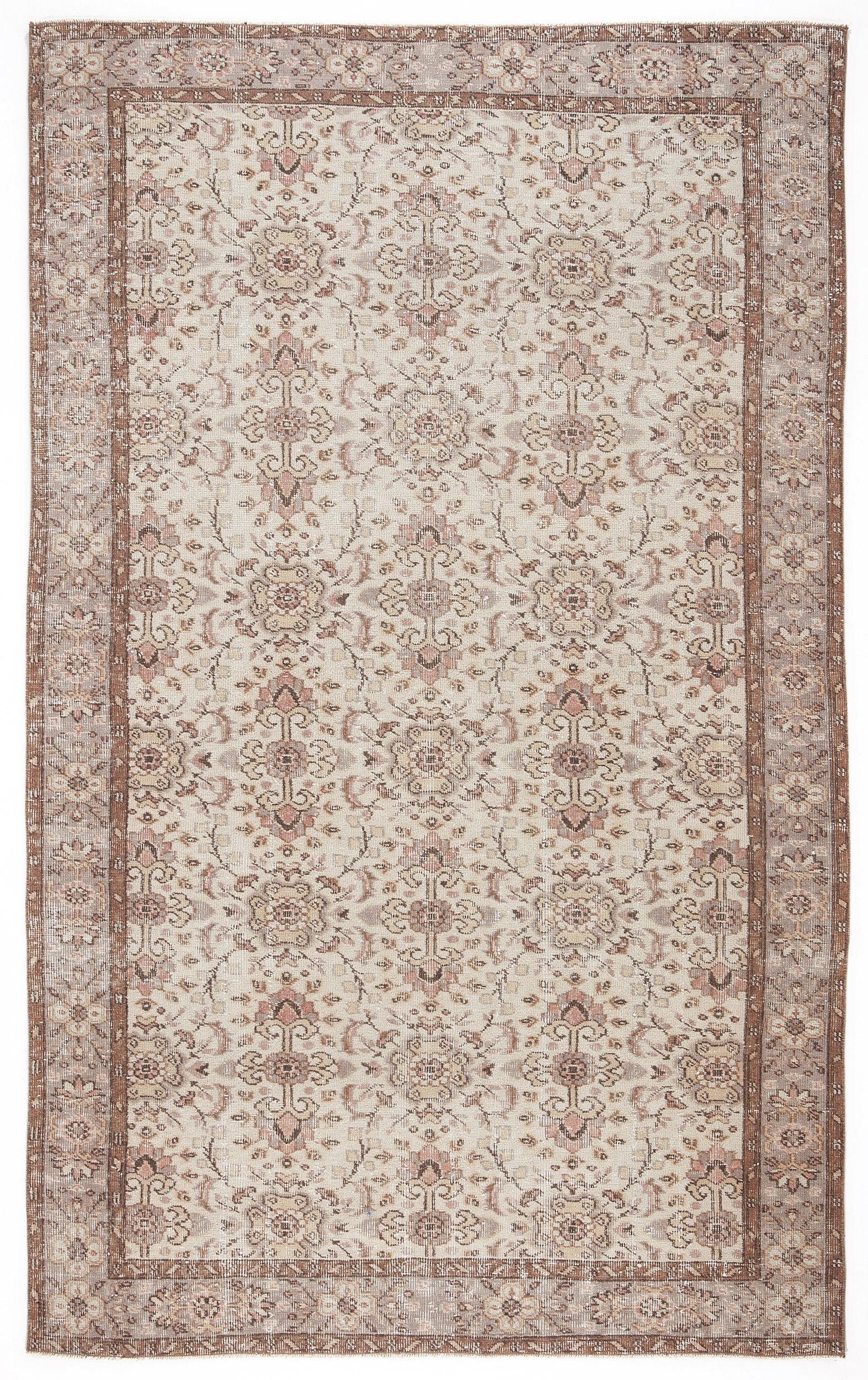 Primios - Vintage Floral Rug - 5'5 X 8'10