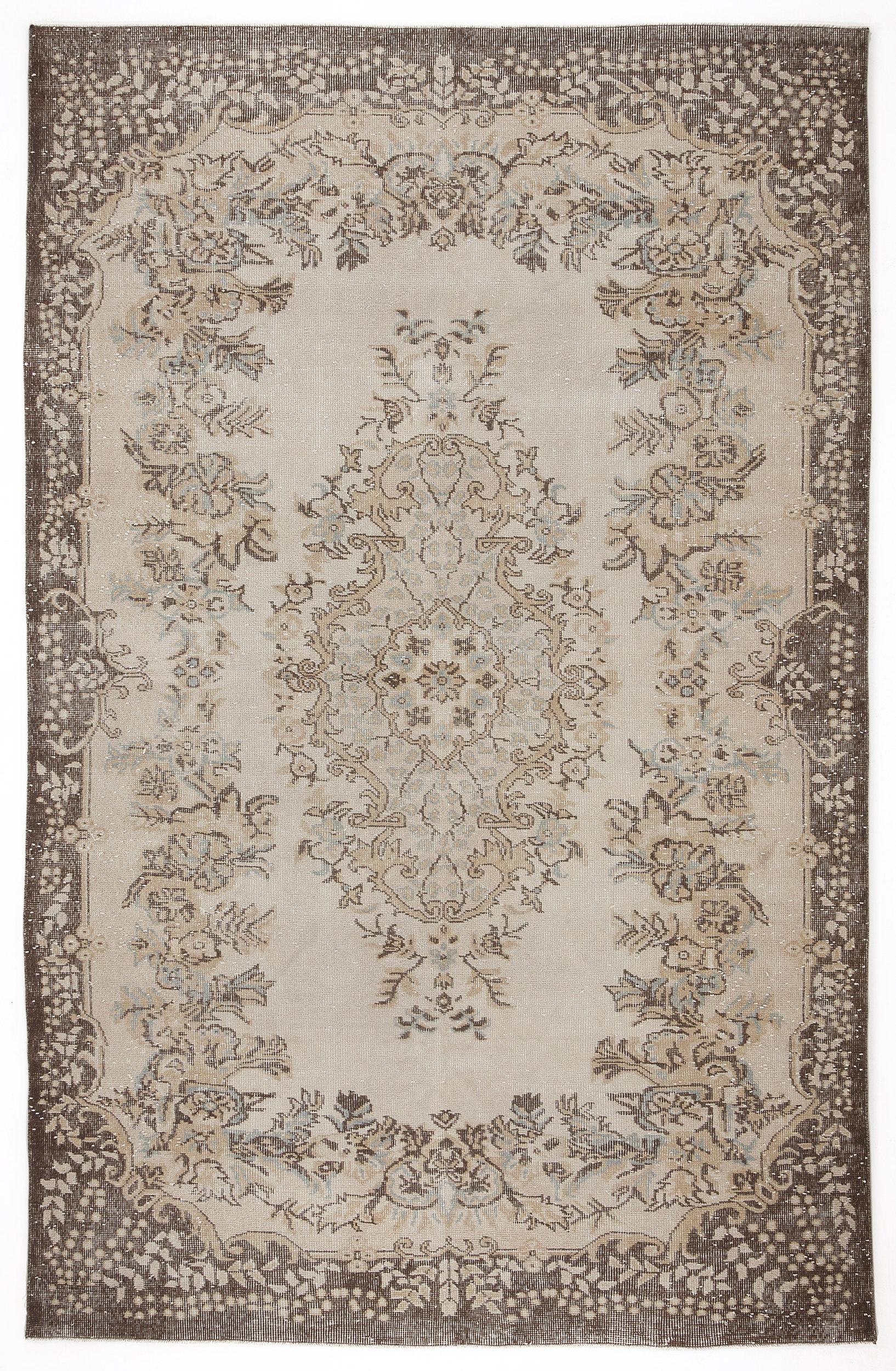 Glufoen - Vintage Medallion Rug - 6'1 X 9'9
